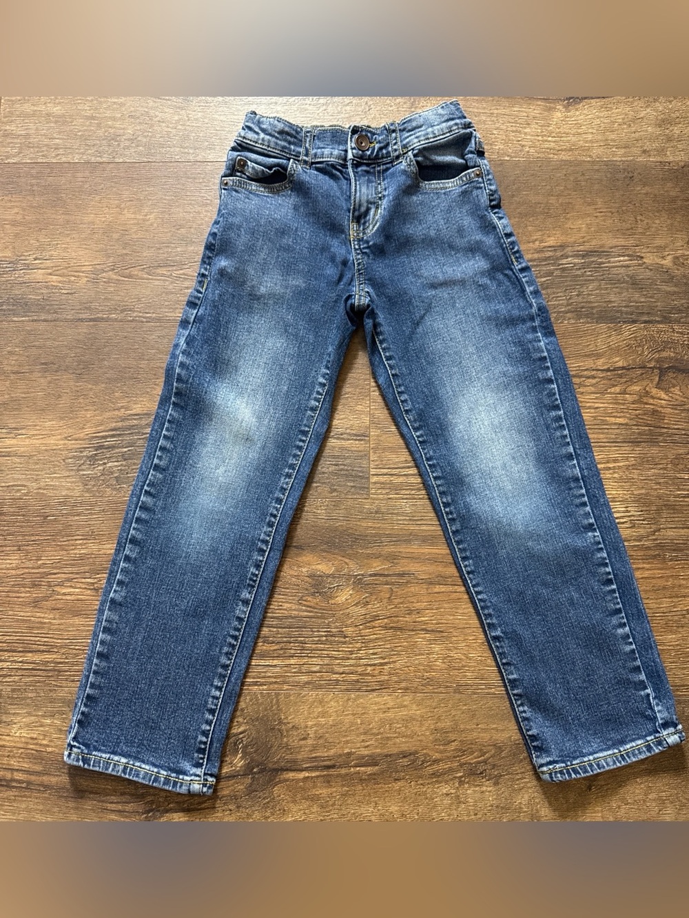 Boys Dark Blue Jeans -
Relaxed Fit, The Children’s Place